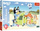 PUZZLE 24 MAXI NÁDHERNÝ DEŇ BLUEY BLU DOGS DOGS TREFL 3+