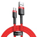 Dlhý silný kábel USB-A - USB-C 3m Baseus oplet Rýchle nabíjanie 2A typ C