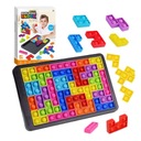 STAVEBNÝ BLOK PUZZLE TETRIS POP IT LOGICKÁ HÁDANKA HRA