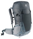 Turistický batoh Deuter Futura 20-40 l, sivý