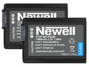 2ks x Newell NP-FW50 1080 mAh Batéria pre Sony