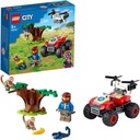 LEGO CITY kocky, QUAD záchranné vozidlo, DŽUNGLA