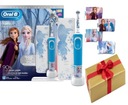 Oral-B detská elektrická zubná kefka Frozen Olaf Elsa Anna časovač