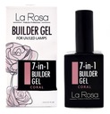 La Rosa Nail Gel Builder Foundation 7v1 Coral UV/LED 15 ml