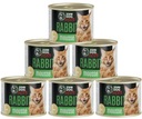 John Dog for Cats mokrá králičia pena 6x200g