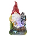 Miniatúrna záhrada s 1 ks solárnych svetiel Gnome