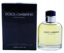 DOLCE GABBANA POUR HOMME 125ML toaletná voda