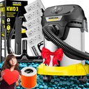 VÝKONNÝ BEZVRSKOVÝ PRIEMYSELNÝ VYSÁVAČ KARCHER K WD3 POWER 1000W TURBO XXXL