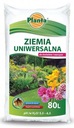 Univerzálna zemina na kvety a zeleninu 80L pH 5,5-6,85 Planta