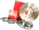 BREMBO ZADNÉ DISKY + DLOŽKY MERCEDES E W212 300MM