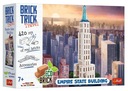 Brick Trick Travel Empire State Building Trefl