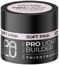 PALU Stavebný gél BUILDER SOFT PINK 45G Odolnosť proti poškriabaniu