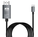 ADAPTÉROVÝ KÁBEL USB-C 3.1 TYP C NA HDMI 4K MHL 2m