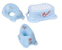 Hrací POtty FOOTREST set poťah na WC sedadlo FOREST STORY BLUE