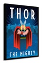 Obraz na plátne Marvel Deco Hero Thor 60x80 cm