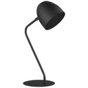 SOHO čierna zlatá minimalistická nočná lampa 1P