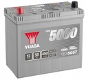 BATÉRIA YUASA SILVER YBX5057 12V 50AH 450A L+