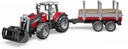 Traktor Massey Ferguson 7480 s čelným nakladačom