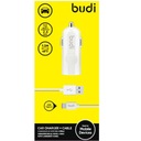 Budi - USB nabíjačka do auta + USB-C kábel (Bi