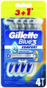 nožičky GILLETTE BLUE 3 COMFORT PLUS 3+1