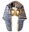 EGYPTSKÁ MASKA TUTENKHAMON PHARAOH PLASTIC