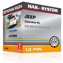 Špeciálny postroj JEEP Cherokee KL 03/2014+ 13-pin