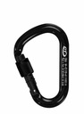 Karabína Climbing Technology Snappy CF SG (Screw Gate) - čierna