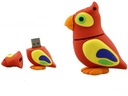 USB PENDRIVE RÝCHLY FLASH DISK ULTRA PAMÄŤOVÝ PRÍvesok DARČEK PARROT 32GB