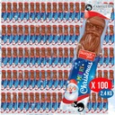 SANTA MILK CHOCOLATE figúrka ďakovný darček NA VIANOCE x100