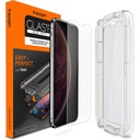 Sklo pre puzdro Spigen pre iPhone XR + aplikátor