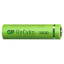 4 x AAA / R03 GP ReCyko 1000 Series Ni-MH 950mAh