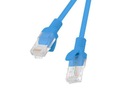 Patchcord Lanberg UTP kat.5e 0,25m modrý 10-Bal