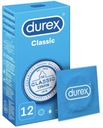 DUREX CLASSIC 12 ks Classic so silikónovým gélom