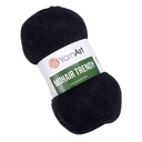 YarnArt Mohair Trendy 102 čierna