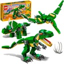 LEGO CREATOR BLOCKS 3V1 MOCNÉ DINOSAURY T REX DINOSAUR 3 SPÔSOBY MONTÁŽE