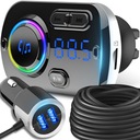 BLUETOOTH VYSIELAČ 5 EDR MP3 NABÍJAČKA QC 2XUSB