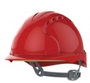 JSP Helmet Ochranná prilba KAS-EVO-3 C ČERVENÁ