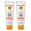 2x KOLASTYNA ANTIAGE hydratačný KRÉM NA TVÁR SPF50 50ml