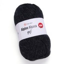 YarnArt ALPINE ALPACA NEW 1439 čierna priadza