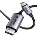 UGREEN KÁBEL THUNDERBOLT USB-C TO DISPLAYPORT 8K 60HZ SPLETOVÝ KÁBEL 2M