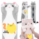 Teddy Bear maskot Long Kitty Grey CAT BUDDY vzory