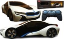 Diaľkové ovládanie Auto Rastar BMW i8 WHITE Auto Auto Diaľkové ovládanie 2,4 GHz