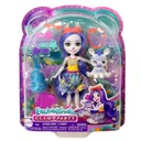 Bábika Mattel Enchantimals Zemirah zebra + luxusné zvieratko