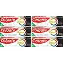 COLGATE Total Pasta Aktívne uhlie 6x75ml