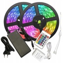 SET RGB LED pás SOLID 10m 300D 5050 BIELY