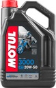 MOTUL OLEJ 20W50 4L 3000 4T MINERÁLNY / MOTOCYKLE