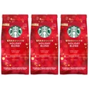 Starbucks Holiday Arabica mletá káva 3x 190g