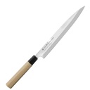 Satake S/D 420J2 japonský ostrý kuchynský nôž Yanagi-Sashimi na sushi 24 cm