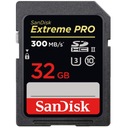 Pamäťová karta Sandisk SDHC 32 GB EXTREME PRO 300 MB