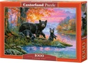 Puzzle 1000 dielikov Medvedia rodinka